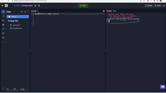 Calvin Huang - Python Printing P2