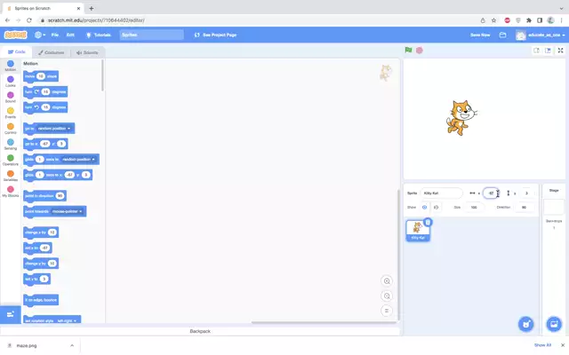 Scratch Lesson 4: Sprites