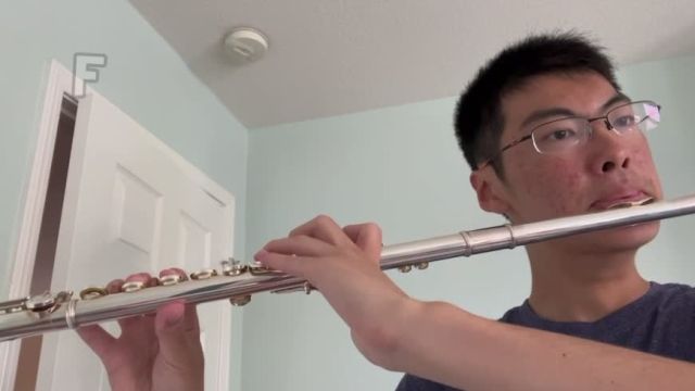 Flute C Major Scale - Aaron Luan