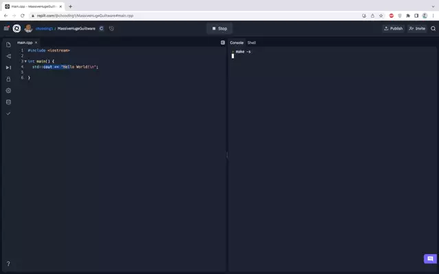 C++ Cout P1 - Calvin Huang