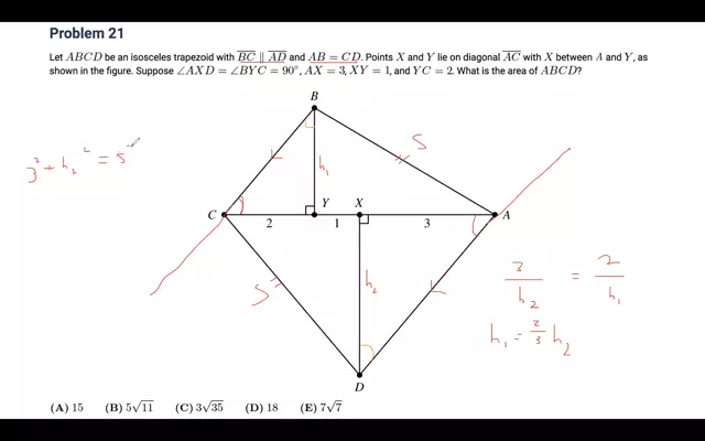 Geometry - Fall AMC12A #21 By Calvin Huang